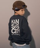 【デビロック/devirock / KIDS】のデビラボ プリント 裏起毛 BIGシルエットトレーナー トレーナー トップス 25AW 010-バックロゴ-スミクロ|ID: prp329100004792700 ipo3291000000035204501