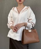 【スタイルドア/STYLEDOOR】のダンボールフロント2wayフーディ- ペールピンク|ID: prp329100004792705 ipo3291000000034937462