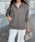 【スタイルドア/STYLEDOOR】のダンボールフロント2wayフーディ- モカ|ID: prp329100004792705 ipo3291000000034937465