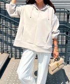 【スタイルドア/STYLEDOOR】のダンボールフロント2wayフーディ- ライトベージュ|ID: prp329100004792705 ipo3291000000034937467