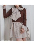 【スナイデル/SNIDEL】のレイヤードボウタイチュニック 人気、トレンドファッション・服の通販 founy(ファニー) ファッション Fashion レディースファッション Fashion for Women トップス・カットソー Cut & Sew Tops ウェーブ Wavy Pattern コンパクト Compact, Small Size シンプル Simple, Minimal ストライプ Stripe, Striped Pattern ストレート Straight, Straight Cut スリット Slit, Slit Detail チュニック Tunic, Long Top フロント Front, Front Design 無地 Plain, Solid Color ヨーク Yoke, Yoke Design リボン Ribbon, Bow ロング Long, Long-Length おすすめ Recommended / Our Picks thumbnail BRW[058]|ID: prp329100004792706 ipo3291000000034775134