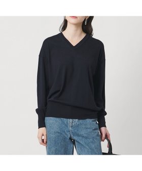 【ユナイテッドアローズ/UNITED ARROWS】の18G ウール Vネック ニット -ウォッシャブル- 人気、トレンドファッション・服の通販 founy(ファニー) ファッション Fashion レディースファッション Fashion for Women トップス・カットソー Cut & Sew Tops ニット Knit Tops & Sweaters Vネックトップス V-Neck Tops / V-Cut Neckline Shirts インナー Innerwear ウォッシャブル Machine Washable シンプル Simple, Minimal タートルネック Turtleneck, High Neck フォルム Silhouette, Form リラックス Relax, Relaxed Fit |ID:prp329100004792711