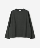 【ビショップ/Bshop】の60/2 ボトルネック長袖Tシャツ WOMEN 人気、トレンドファッション・服の通販 founy(ファニー) ファッション Fashion レディースファッション Fashion for Women トップス・カットソー Cut & Sew Tops シャツ・ブラウス・オフィスカジュアル Elegant Blouses & Button-Ups ロングTシャツ・Tシャツ Longline T-Shirts & Tees ショルダー Shoulder, Shoulder Strap スリット Slit, Slit Detail ドロップ Drop Shoulder, Dropped Style ニューヨーク New York, NYC Style 長袖 Long Sleeve, Full Sleeve ベーシック Basic, Essential ボトルネック Bottle Neck, Mock Neck thumbnail DKGREY|ID: prp329100004792743 ipo3291000000034938515