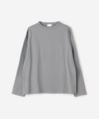 【ビショップ/Bshop】の60/2 ボトルネック長袖Tシャツ WOMEN 人気、トレンドファッション・服の通販 founy(ファニー) ファッション Fashion レディースファッション Fashion for Women トップス・カットソー Cut & Sew Tops シャツ・ブラウス・オフィスカジュアル Elegant Blouses & Button-Ups ロングTシャツ・Tシャツ Longline T-Shirts & Tees ショルダー Shoulder, Shoulder Strap スリット Slit, Slit Detail ドロップ Drop Shoulder, Dropped Style ニューヨーク New York, NYC Style 長袖 Long Sleeve, Full Sleeve ベーシック Basic, Essential ボトルネック Bottle Neck, Mock Neck thumbnail GREY系1|ID: prp329100004792743 ipo3291000000034938518