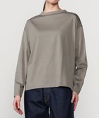 【ビショップ/Bshop】の60/2 ボトルネック長袖Tシャツ WOMEN 人気、トレンドファッション・服の通販 founy(ファニー) ファッション Fashion レディースファッション Fashion for Women トップス・カットソー Cut & Sew Tops シャツ・ブラウス・オフィスカジュアル Elegant Blouses & Button-Ups ロングTシャツ・Tシャツ Longline T-Shirts & Tees ショルダー Shoulder, Shoulder Strap スリット Slit, Slit Detail ドロップ Drop Shoulder, Dropped Style ニューヨーク New York, NYC Style 長袖 Long Sleeve, Full Sleeve ベーシック Basic, Essential ボトルネック Bottle Neck, Mock Neck thumbnail GREY系2|ID: prp329100004792743 ipo3291000000034938519