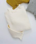 【エフオー オンラインストア/F.O.Online Store / KIDS】のフリルリブニット アイボリー|ID: prp329100004792753 ipo3291000000034775451