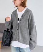 【フレームワーク/FRAMeWORK】の≪WEB限定 / 追加 ≫AQUA Vネックカーディガン 2 グレーA|ID: prp329100004792766 ipo3291000000034832685