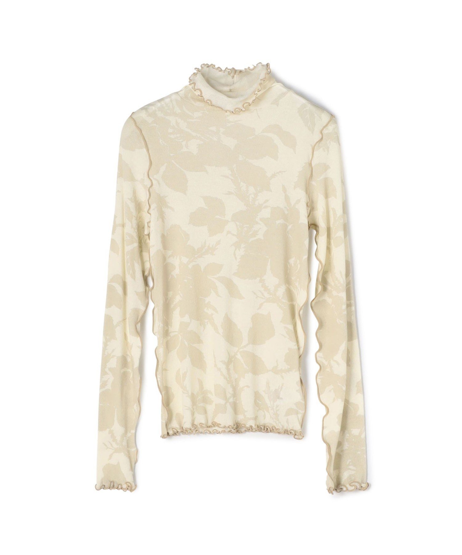 【トゥモローランド/TOMORROWLAND】のコットンプリント タートルネックプルオーバー インテリア・キッズ・メンズ・レディースファッション・服の通販 founy(ファニー) ファッション Fashion レディースファッション Fashion for Women トップス・カットソー Cut & Sew Tops カジュアルプルオーバー・ニットトップス Pullovers & Knit Tops / Casual Pullovers タートルネック・ハイネックトップス Turtlenecks & High-Neck Tops インナー Innerwear タートルネック Turtleneck, High Neck フィット Fit, Slim Fit プリント Print, Printed Pattern 16 グレー系|ID: prp329100004792778 ipo3291000000034775624