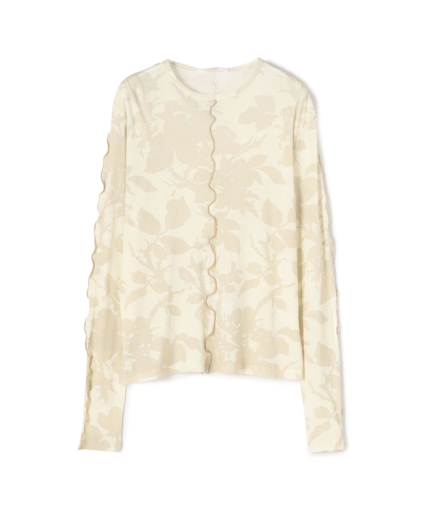 【トゥモローランド/TOMORROWLAND】のコットンプリント クルーネックプルオーバー 人気、トレンドファッション・服の通販 founy(ファニー) ファッション Fashion レディースファッション Fashion for Women トップス・カットソー Cut & Sew Tops カジュアルプルオーバー・ニットトップス Pullovers & Knit Tops / Casual Pullovers インナー Innerwear フィット Fit, Slim Fit プリント Print, Printed Pattern other-1|ID: prp329100004792780 ipo3291000000034775631