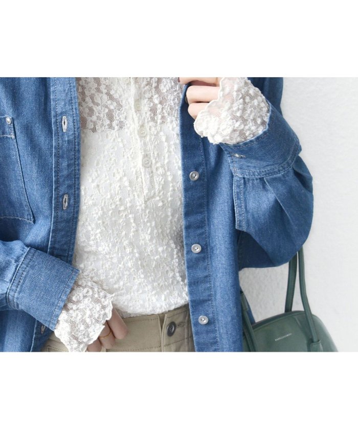 【シップス フォー ウィメン/SHIPS】の手洗い可能 ラメ ラッセル レース ヘンリー ネック 2WAY プルオーバー インテリア・キッズ・メンズ・レディースファッション・服の通販 founy(ファニー) https://founy.com/ ファッション Fashion レディースファッション Fashion for Women トップス・カットソー Cut & Sew Tops カジュアルプルオーバー・ニットトップス Pullovers & Knit Tops / Casual Pullovers インナー Innerwear スウェット / スエット Sweatshirt, Sweatwear ストレッチ Stretch, Stretchy Fabric トレンド Trend, Trending Now ポケット Pocket, Pocket Detail ラッセル Raschel, Raschel Lace レース Lace, Lace Fabric ロング Long, Long-Length おすすめ Recommended / Our Picks 2026年 2026 |ID: prp329100004792784 ipo3291000000034775661