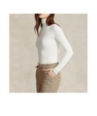 【ラルフローレン/RALPH LAUREN】のストレッチ リブド タートルネック 人気、トレンドファッション・服の通販 founy(ファニー) ファッション Fashion レディースファッション Fashion for Women トップス・カットソー Cut & Sew Tops タートルネック・ハイネックトップス Turtlenecks & High-Neck Tops ストレッチ Stretch, Stretchy Fabric スリム Slim, Slim Fit タートルネック Turtleneck, High Neck フィット Fit, Slim Fit 長袖 Long Sleeve, Full Sleeve thumbnail 100ホワイト|ID: prp329100004792795 ipo3291000000034834314