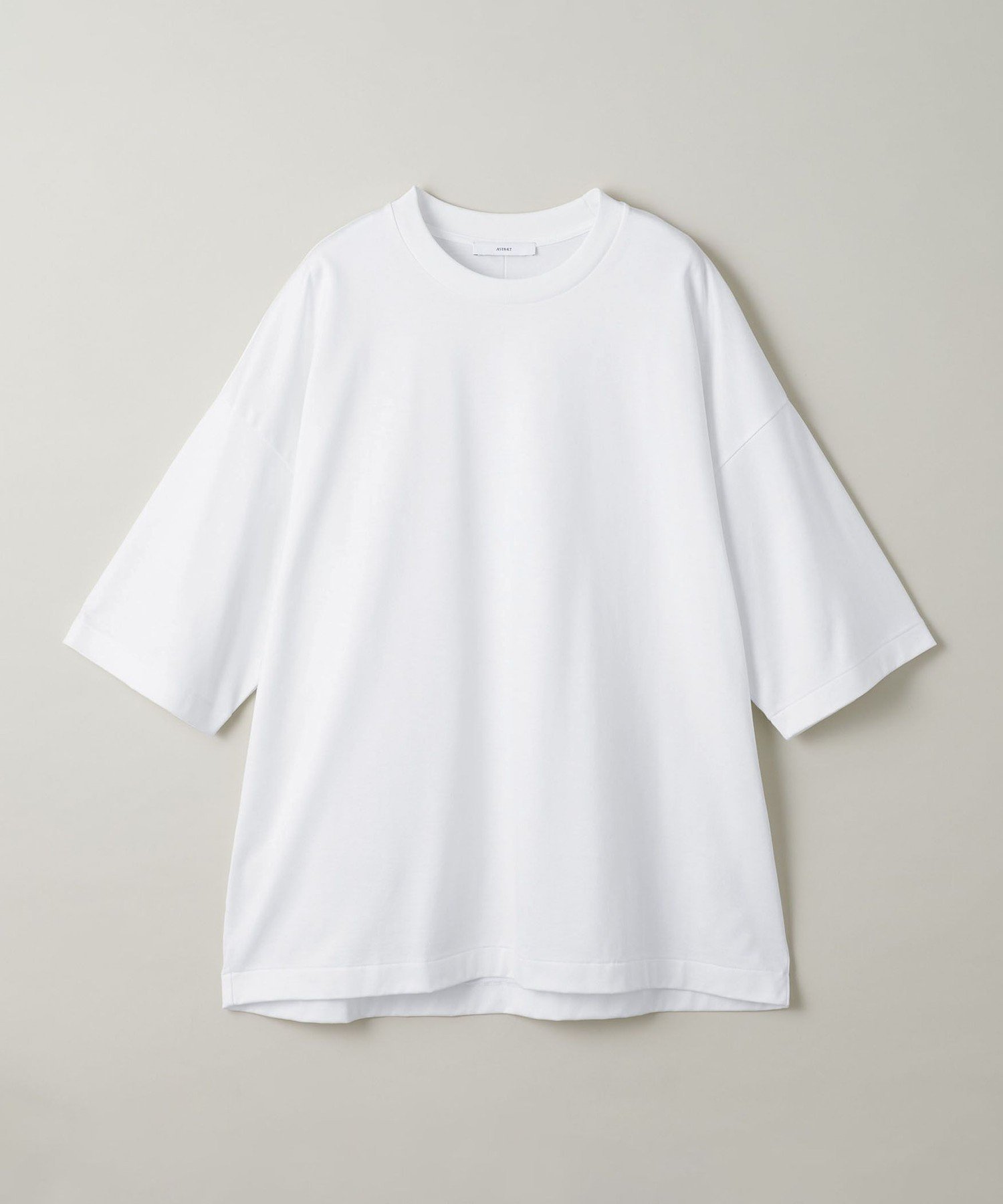 【ユナイテッドアローズ/UNITED ARROWS】のASTRAET テンジク BIG クルーネックTシャツ UNISEX インテリア・キッズ・メンズ・レディースファッション・服の通販 founy(ファニー) 　ファッション　Fashion　レディースファッション　Fashion for Women　トップス・カットソー　Cut & Sew Tops　シャツ・ブラウス・オフィスカジュアル　Elegant Blouses & Button-Ups　ロングTシャツ・Tシャツ　Longline T-Shirts & Tees　ビッグ　Big, Oversized　半袖　Short Sleeve, Half Sleeve　ユニセックス　Unisex, Genderless　アウトレット　Outlet / Clearance　WHITE|ID: prp329100004792807 ipo3291000000034775797