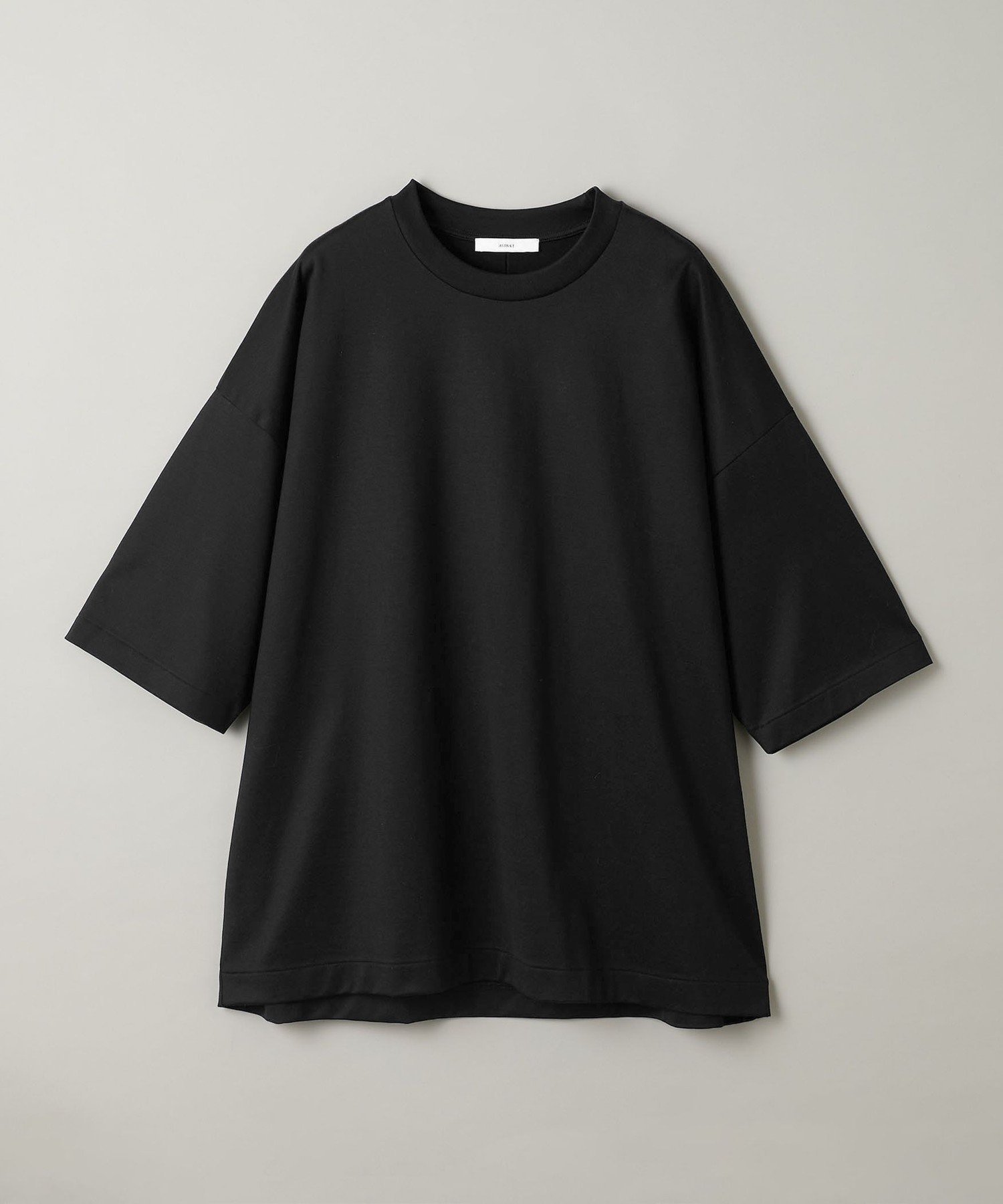 【ユナイテッドアローズ/UNITED ARROWS】のASTRAET テンジク BIG クルーネックTシャツ UNISEX インテリア・キッズ・メンズ・レディースファッション・服の通販 founy(ファニー) 　ファッション　Fashion　レディースファッション　Fashion for Women　トップス・カットソー　Cut & Sew Tops　シャツ・ブラウス・オフィスカジュアル　Elegant Blouses & Button-Ups　ロングTシャツ・Tシャツ　Longline T-Shirts & Tees　ビッグ　Big, Oversized　半袖　Short Sleeve, Half Sleeve　ユニセックス　Unisex, Genderless　アウトレット　Outlet / Clearance　BLACK|ID: prp329100004792807 ipo3291000000034775798