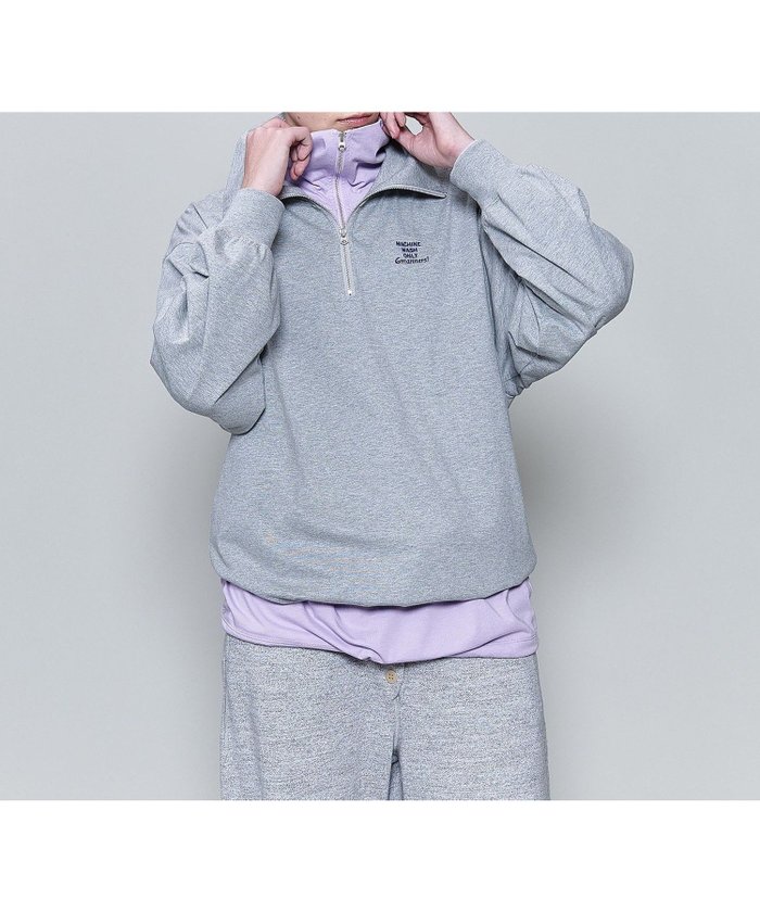 【ユナイテッドアローズ/UNITED ARROWS】のAmericana * 6(ROKU) HALF ZIP PULLOVER/カットソー インテリア・キッズ・メンズ・レディースファッション・服の通販 founy(ファニー) https://founy.com/ ファッション Fashion レディースファッション Fashion for Women トップス・カットソー Cut & Sew Tops カジュアルプルオーバー・ニットトップス Pullovers & Knit Tops / Casual Pullovers カットソー・ベーシックTシャツ Cut-and-Sewn Tops / Stretch Tees & Basics カットソー Cut and Sewn Top スウェット / スエット Sweatshirt, Sweatwear スタンダード Standard, Basic スポーツ Sports, Activewear 定番 Standard, Basic Item なめらか Smooth, Silky Texture バランス Balance, Style Balance 別注 Limited Edition, Custom Order ミリタリー Military, Army Style メンズ Men's, Menswear ワーク Workwear, Utility Style アウトレット Outlet / Clearance |ID: prp329100004792808 ipo3291000000034775799