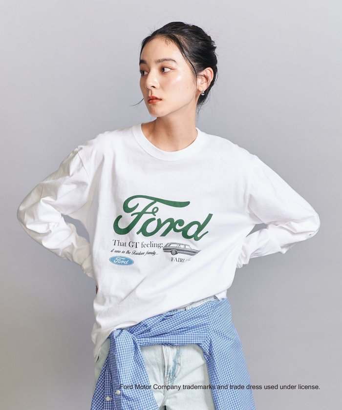 【ユナイテッドアローズ/UNITED ARROWS】の【別注】 GOOD ROCK SPEED FORD ロングスリーブ Tシャツ インテリア・キッズ・メンズ・レディースファッション・服の通販 founy(ファニー) https://founy.com/ ファッション Fashion レディースファッション Fashion for Women トップス・カットソー Cut & Sew Tops シャツ・ブラウス・オフィスカジュアル Elegant Blouses & Button-Ups ロングTシャツ・Tシャツ Longline T-Shirts & Tees インナー Innerwear ヴィンテージ Vintage Style 春 Spring グラフィック Graphic, Graphic Design サークル Circle, Round Design ジャケット Jacket, Outerwear スペシャル Special, Limited Edition スリーブ Sleeve, Long Sleeve / Short Sleeve バランス Balance, Style Balance 別注 Limited Edition, Custom Order ロング Long, Long-Length S/S・春夏 SS, Spring/Summer, Warm Season アウトレット Outlet / Clearance 夏 Summer |ID: prp329100004792810 ipo3291000000034775814