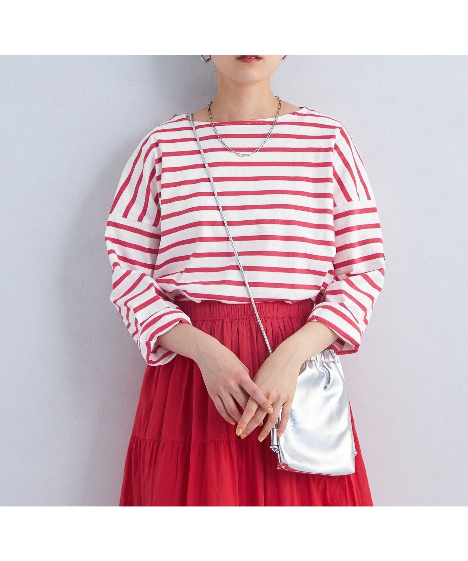 【ユナイテッドアローズ/UNITED ARROWS】の【別注】 Le minor Petite Copain ボーダー プルオーバー カットソー インテリア・キッズ・メンズ・レディースファッション・服の通販 founy(ファニー) ファッション Fashion レディースファッション Fashion for Women トップス・カットソー Cut & Sew Tops カジュアルプルオーバー・ニットトップス Pullovers & Knit Tops / Casual Pullovers カットソー・ベーシックTシャツ Cut-and-Sewn Tops / Stretch Tees & Basics 春 Spring カットソー Cut and Sewn Top デニム Denim, Jeans Material フェミニン Feminine, Girly フランス France, French ボーダー Border, Stripe 別注 Limited Edition, Custom Order リラックス Relax, Relaxed Fit ワイド Wide, Wide Fit アウトレット Outlet / Clearance おすすめ Recommended / Our Picks 夏 Summer PINK|ID: prp329100004792811 ipo3291000000034775823