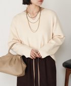 【ジェナ エスパス メルヴェイユ/Jena espace merveilleux】の【あったかアウターにぴったり!】カタアゼ編みVネックニット 人気、トレンドファッション・服の通販 founy(ファニー) ファッション Fashion レディースファッション Fashion for Women アウター Coat / Outerwear Collection トップス・カットソー Cut & Sew Tops ニット Knit Tops & Sweaters Vネックトップス V-Neck Tops / V-Cut Neckline Shirts シンプル Simple, Minimal スマート Smart, Elegant バランス Balance, Style Balance ボトム Bottoms, Lower Wear A/W・秋冬 Autumn/Winter 冬 Winter / This Winter 再入荷 Restock / Back in Stock おすすめ Recommended / Our Picks 2025年 2025 2025-2026秋冬・A/W Autumn/Winter 2025–26 AW25–26 thumbnail アイボリー|ID: prp329100004792864 ipo3291000000035020613
