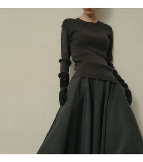 【ルシェル ブルー/LE CIEL BLEU】のトゥーテクスチャーリブドニットトップ / Two-Texture Ribbed Knit Top 人気、トレンドファッション・服の通販 founy(ファニー) ファッション Fashion レディースファッション Fashion for Women トップス・カットソー Cut & Sew Tops ニット Knit Tops & Sweaters インナー Innerwear シンプル Simple, Minimal ベーシック Basic, Essential リブニット Rib Knit, Ribbed Knit |ID:prp329100004792884