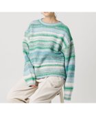 【ビューティ&ユース ユナイテッドアローズ/BEAUTY&YOUTH / UNITED ARROWS】のマルチボーダー ニットプルオーバー 人気、トレンドファッション・服の通販 founy(ファニー) ファッション Fashion レディースファッション Fashion for Women トップス・カットソー Cut & Sew Tops ニット Knit Tops & Sweaters カジュアルプルオーバー・ニットトップス Pullovers & Knit Tops / Casual Pullovers フォルム Silhouette, Form ボーダー Border, Stripe ミックス Mix, Mixed Style ランダム Random, Irregular リラックス Relax, Relaxed Fit ワイド Wide, Wide Fit thumbnail LIME|ID: prp329100004792886 ipo3291000000034776350