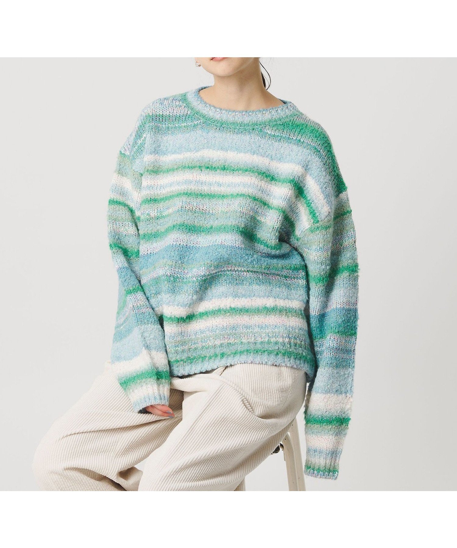 【ビューティ&ユース ユナイテッドアローズ/BEAUTY&YOUTH / UNITED ARROWS】のマルチボーダー ニットプルオーバー インテリア・キッズ・メンズ・レディースファッション・服の通販 founy(ファニー) ファッション Fashion レディースファッション Fashion for Women トップス・カットソー Cut & Sew Tops ニット Knit Tops & Sweaters カジュアルプルオーバー・ニットトップス Pullovers & Knit Tops / Casual Pullovers フォルム Silhouette, Form ボーダー Border, Stripe ミックス Mix, Mixed Style ランダム Random, Irregular リラックス Relax, Relaxed Fit ワイド Wide, Wide Fit LIME|ID: prp329100004792886 ipo3291000000034776350