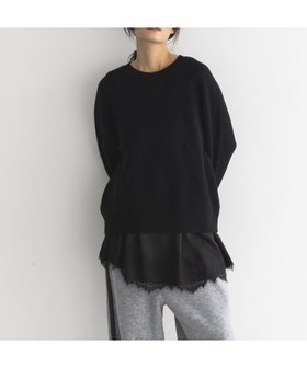 【ガレージ オブ グッド クロージング/GARAGE OF GOOD CLOTHING】の【日本製】カシミア混クループルオーバー 人気、トレンドファッション・服の通販 founy(ファニー) ファッション Fashion レディースファッション Fashion for Women トップス・カットソー Cut & Sew Tops カジュアルプルオーバー・ニットトップス Pullovers & Knit Tops / Casual Pullovers おすすめ Recommended / Our Picks シンプル Simple, Minimal ジャケット Jacket, Outerwear デニム Denim, Jeans Material ポケット Pocket, Pocket Detail レギュラー Regular, Standard Fit 定番 Standard, Basic Item 日本製 Made In Japan |ID:prp329100004792897