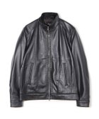 【メンズビギトーキョー/Men's Bigi / MEN】のスタンドカラーシングルライダース ラムレザージャケット ネイビー|ID: prp329100004792953 ipo3291000000035185823