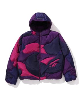 【アベイシングエイプ/A BATHING APE / MEN】のMEGA COLOR CAMO QUILTED DOWN JACKET 人気、トレンドファッション・服の通販 founy(ファニー) ファッション Fashion メンズファッション Fashion for Men キルティング Quilted, Quilting ジャケット Jacket, Outerwear ダウン Down, Puffer メタル Metal, Metal Parts |ID:prp329100004792954
