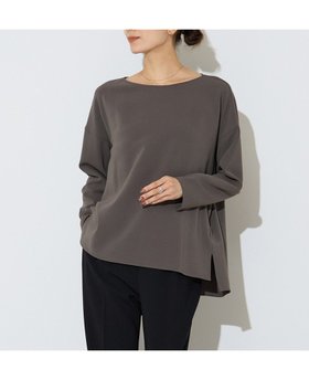 【リエス/Liesse】の【定番】ダブルクロスワイドシルエットブラウス 人気、トレンドファッション・服の通販 founy(ファニー) ファッション Fashion レディースファッション Fashion for Women トップス・カットソー Cut & Sew Tops シャツ・ブラウス・オフィスカジュアル Elegant Blouses & Button-Ups おすすめ Recommended / Our Picks ジャケット Jacket, Outerwear セットアップ Set-Up, Coordinated Outfit バランス Balance, Style Balance フォルム Silhouette, Form ワイド Wide, Wide Fit エレガント 上品 Elegant 定番 Standard, Basic Item |ID:prp329100004792956