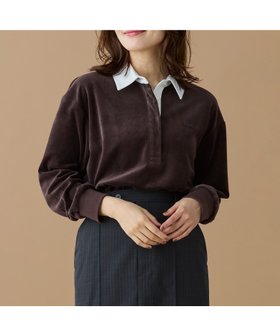 【ラコステ/LACOSTE】のルーズシルエット サイドスリット ベロアポロシャツ 人気、トレンドファッション・服の通販 founy(ファニー) ファッション Fashion レディースファッション Fashion for Women トップス・カットソー Cut & Sew Tops シャツ・ブラウス・オフィスカジュアル Elegant Blouses & Button-Ups ポロシャツ・きれいめカジュアル Smart-Casual Polo Tops ベロアトップス Velour Tops / Velvet-Look Items なめらか Smooth, Silky Texture エレガント 上品 Elegant スリット Slit, Slit Detail バランス Balance, Style Balance フィット Fit, Slim Fit ベロア Velour, Soft Velvet ボトム Bottoms, Lower Wear ポロシャツ Polo Shirt, Collared Tee ルーズ Loose, Oversized |ID:prp329100004792968