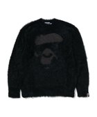 【アベイシングエイプ/A BATHING APE / MEN】のAPE FACE SHAGGY SWEATER 人気、トレンドファッション・服の通販 founy(ファニー) ファッション Fashion メンズファッション Fashion for Men グラフィック Graphic, Graphic Design thumbnail BLACK|ID: prp329100004792987 ipo3291000000034837972