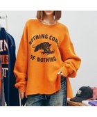 【アールエヌエー/RNA】のM2589 USEDライクサイドスリットトレーナー 人気、トレンドファッション・服の通販 founy(ファニー) ファッション Fashion レディースファッション Fashion for Women アメリカン American Style カットオフ Cut-Off Design グラフィック Graphic, Graphic Design ケミカル Chemical, Chemical Wash トレーナー Sweatshirt, Trainer ハーフ Half, Half-Length パウダー Powder, Soft Tone パーカー Hoodie, Parka ヒョウ Leopard, Animal Print thumbnail オレンジ|ID: prp329100004793005 ipo3291000000035237661