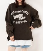 【アールエヌエー/RNA】のM2589 USEDライクサイドスリットトレーナー 人気、トレンドファッション・服の通販 founy(ファニー) ファッション Fashion レディースファッション Fashion for Women アメリカン American Style カットオフ Cut-Off Design グラフィック Graphic, Graphic Design ケミカル Chemical, Chemical Wash トレーナー Sweatshirt, Trainer ハーフ Half, Half-Length パウダー Powder, Soft Tone パーカー Hoodie, Parka ヒョウ Leopard, Animal Print thumbnail ブラック|ID: prp329100004793005 ipo3291000000035237662