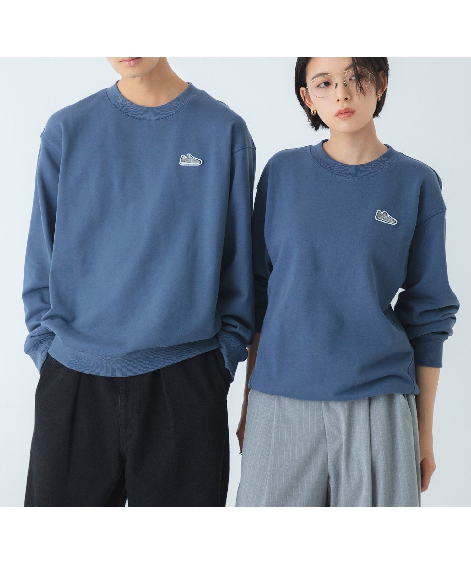 【ニューバランス/new balance】の574 シューパッチクルー 人気、トレンドファッション・服の通販 founy(ファニー) 　ファッション　Fashion　レディースファッション　Fashion for Women　パッチ　Patch, Appliqué　 other-1|ID: prp329100004793019 ipo3291000000034894539