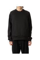 【アタッチメント/ATTACHMENT / MEN】のコットン/ポリエステルダブルニット プルオーバースウェット BLACK|ID: prp329100004793030 ipo3291000000034777255