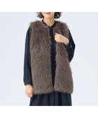 【ビームス ハート/BEAMS HEART】のノーカラー フェイクファー ベスト 人気、トレンドファッション・服の通販 founy(ファニー) ファッション Fashion レディースファッション Fashion for Women アウター Coat / Outerwear Collection トップス・カットソー Cut & Sew Tops ベスト&ジレ / 重ね着スタイル Vests & Gilets インナー Innerwear 軽量 Lightweight, Ultra Light スヌード Snood, Infinity Scarf デニム Denim, Jeans Material ハイネック High Neck, Mock Neck フェイクファー Faux Fur, Imitation Fur ベスト Vest, Waistcoat マフラー Scarf, Muffler 冬 Winter / This Winter A/W・秋冬 Autumn/Winter おすすめ Recommended / Our Picks バラクラバ Balaclava エレガント 上品 Elegant thumbnail BROWN|ID: prp329100004793048 ipo3291000000034882644