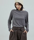 【フリークスストア/FREAK'S STORE】のベロアジャージ ボートネック トップス 25AW 人気、トレンドファッション・服の通販 founy(ファニー) ファッション Fashion レディースファッション Fashion for Women トップス・カットソー Cut & Sew Tops ベロアトップス Velour Tops / Velvet-Look Items 2025年 2025 2025-2026秋冬・A/W Autumn/Winter 2025–26 AW25–26 冬 Winter / This Winter なめらか Smooth, Silky Texture インナー Innerwear カットソー Cut and Sewn Top コンパクト Compact, Small Size シンプル Simple, Minimal ストレッチ Stretch, Stretchy Fabric フィット Fit, Slim Fit ベロア Velour, Soft Velvet エレガント 上品 Elegant A/W・秋冬 Autumn/Winter thumbnail ライトグレー|ID: prp329100004793316 ipo3291000000034779499