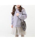 【デビロック/devirock / KIDS】のふんわり裾チュール 裏起毛 ワンピース 長袖ワンピース ワンピース 25AW 001-Dバイオレット|ID: prp329100004793336 ipo3291000000034779658