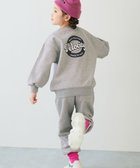 【デビロック/devirock / KIDS】の【普段着でもルームウェアでも】ぽかぽか裏起毛 カレッジロゴ セットアップ 25AW 007-サークルロゴ-杢グレー|ID: prp329100004793337 ipo3291000000034779690