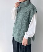 【アズノウアズ プラス/AS KNOW AS plus】のタートルベストとロンT 2点セットアイテム 人気、トレンドファッション・服の通販 founy(ファニー) ファッション Fashion レディースファッション Fashion for Women アウター Coat / Outerwear Collection トップス・カットソー Cut & Sew Tops ロングTシャツ・Tシャツ Longline T-Shirts & Tees ベスト&ジレ / 重ね着スタイル Vests & Gilets タートル Turtleneck, Turtle Collar タートルネック Turtleneck, High Neck ベスト Vest, Waistcoat 再入荷 Restock / Back in Stock おすすめ Recommended / Our Picks thumbnail カーキ2|ID: prp329100004793344 ipo3291000000034896833