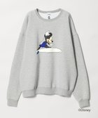 【ビューティ&ユース ユナイテッドアローズ/BEAUTY&YOUTH / UNITED ARROWS】のCGS. Mickey Mouse SURF スウェット 人気、トレンドファッション・服の通販 founy(ファニー) ファッション Fashion レディースファッション Fashion for Women トップス・カットソー Cut & Sew Tops レディースパーカー・カジュアルフーディー Casual Hoodies & Sweatshirts スウェット・クルーネックトップス Sweatshirts & Crewnecks / Relaxed Fit Sweat Tops アメリカン American Style コレクション Collection, Seasonal Line スウェット / スエット Sweatshirt, Sweatwear ワーク Workwear, Utility Style thumbnail LT.GRAY|ID: prp329100004793351 ipo3291000000034779811