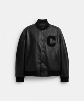 【コーチ/COACH / MEN】の【公式】レザー バーシティ ジャケット 人気、トレンドファッション・服の通販 founy(ファニー) ファッション Fashion メンズファッション Fashion for Men アウトレット Outlet / Clearance アクリル Acrylic Material シューズ Shoes, Footwear ジャケット Jacket, Outerwear スリーブ Sleeve, Long Sleeve / Short Sleeve ポケット Pocket, Pocket Detail メンズ Men's, Menswear 財布 Wallet, Purse |ID:prp329100004793361