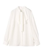 【トゥモローランド/TOMORROWLAND】のクリアデシン フリルボウタイブラウス 11 ホワイト|ID: prp329100004793372 ipo3291000000034907122