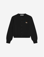 【メゾン キツネ/MAISON KITSUNE】のMaison Kitsune/BABY FOX MERINO REGULAR CARDIGAN 人気、トレンドファッション・服の通販 founy(ファニー) ファッション Fashion レディースファッション Fashion for Women トップス・カットソー Cut & Sew Tops カーディガン・羽織り Layered Style Cardigans 冬 Winter / This Winter カーディガン Cardigan, Knitwear パッチ Patch, Appliqué フィット Fit, Slim Fit フレンチ French, French Style レギュラー Regular, Standard Fit エレガント 上品 Elegant A/W・秋冬 Autumn/Winter 長袖 Long Sleeve, Full Sleeve |ID:prp329100004793385
