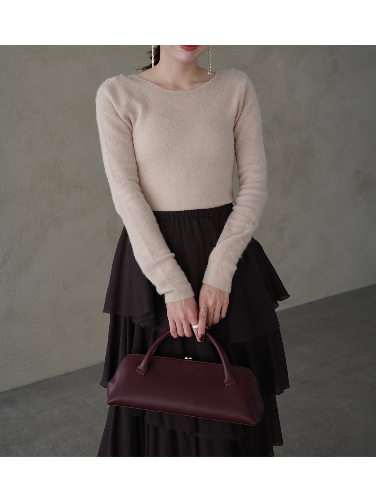 【アニュアンス/anuans】のニットボディスーツ インテリア・キッズ・メンズ・レディースファッション・服の通販 founy(ファニー) ファッション Fashion レディースファッション Fashion for Women トップス・カットソー Cut & Sew Tops ニット Knit Tops & Sweaters インナー Innerwear コンパクト Compact, Small Size スマート Smart, Elegant スーツ Suit, Formalwear バランス Balance, Style Balance ボトム Bottoms, Lower Wear エレガント 上品 Elegant 冬 Winter / This Winter PINK BEIGE|ID: prp329100004793412 ipo3291000000034780302