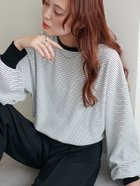 【ディスコート/Discoat】の【ベストセラー/WEB限定】ワッフルロングTシャツ ホワイトその他1|ID: prp329100004793418 ipo3291000000034780347