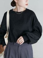 【ディスコート/Discoat】の【ベストセラー/WEB限定】ワッフルロングTシャツ ブラック|ID: prp329100004793418 ipo3291000000034780378