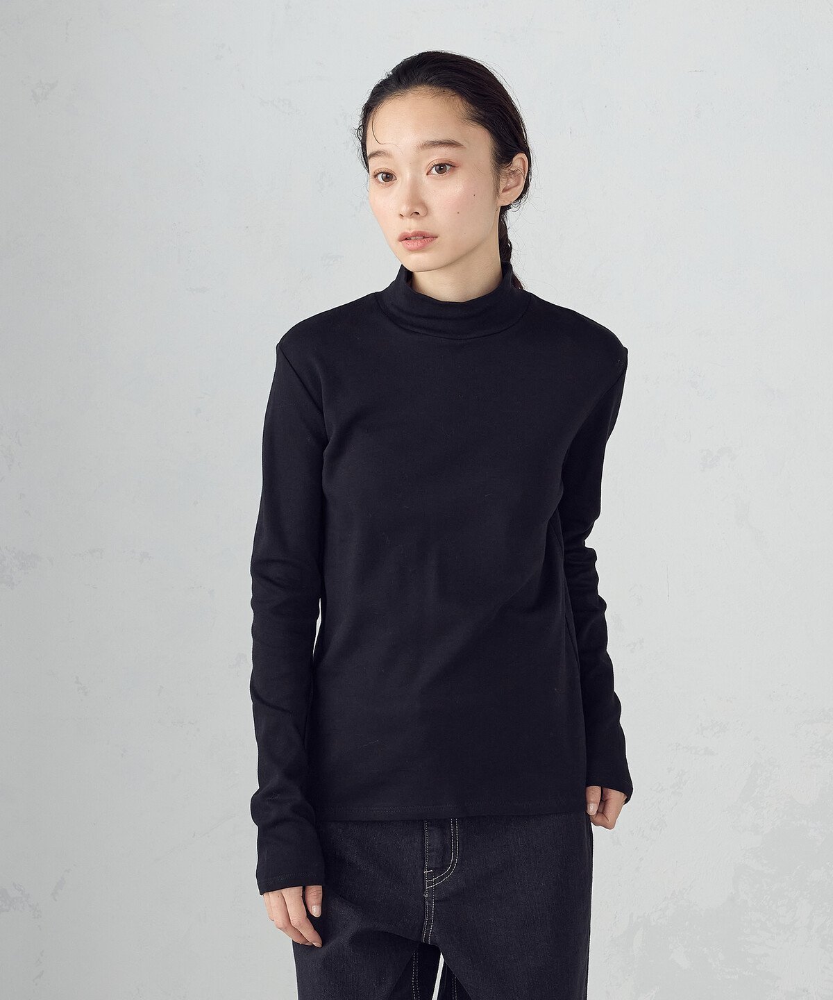 【コムサイズム/COMME CA ISM】の吸湿発熱 ハイネックTシャツ 人気、トレンドファッション・服の通販 founy(ファニー) 　ファッション　Fashion　レディースファッション　Fashion for Women　トップス・カットソー　Cut & Sew Tops　シャツ・ブラウス・オフィスカジュアル　Elegant Blouses & Button-Ups　ロングTシャツ・Tシャツ　Longline T-Shirts & Tees　インナー　Innerwear　コンパクト　Compact, Small Size　シンプル　Simple, Minimal　ハイネック　High Neck, Mock Neck　バランス　Balance, Style Balance　ヨーク　Yoke, Yoke Design　切替　Switching, Contrast Panel　 other-1|ID: prp329100004793430 ipo3291000000034780440
