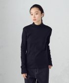 【コムサイズム/COMME CA ISM】の吸湿発熱 ハイネックTシャツ 人気、トレンドファッション・服の通販 founy(ファニー) ファッション Fashion レディースファッション Fashion for Women トップス・カットソー Cut & Sew Tops シャツ・ブラウス・オフィスカジュアル Elegant Blouses & Button-Ups ロングTシャツ・Tシャツ Longline T-Shirts & Tees インナー Innerwear コンパクト Compact, Small Size シンプル Simple, Minimal ハイネック High Neck, Mock Neck バランス Balance, Style Balance ヨーク Yoke, Yoke Design 切替 Switching, Contrast Panel thumbnail ブラック|ID: prp329100004793430 ipo3291000000034780442
