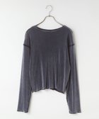 【ローリーズファーム/LOWRYS FARM】のベロア2WAYプルオーバーLS ネイビー|ID: prp329100004793441 ipo3291000000034780504