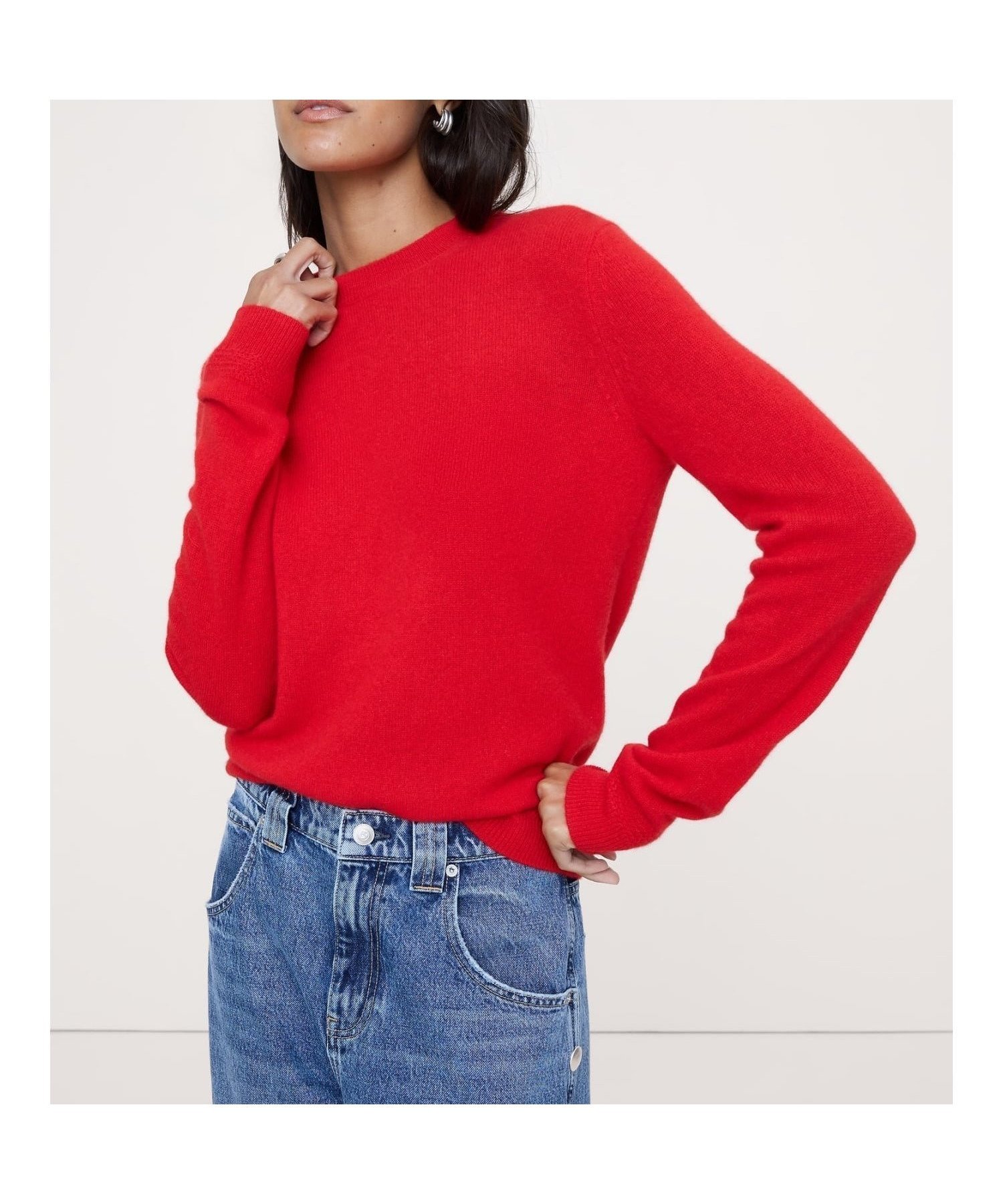 【バナナ リパブリック/BANANA REPUBLIC】のライトウェイト カシミヤ クルーネックセーター インテリア・キッズ・メンズ・レディースファッション・服の通販 founy(ファニー) 　ファッション　Fashion　レディースファッション　Fashion for Women　エレガント 上品　Elegant　HOLLY_BERRY|ID: prp329100004793444 ipo3291000000034780537